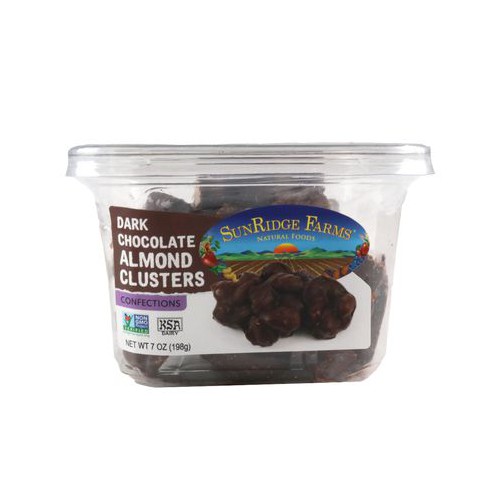 Chocolate Almond Clusters, Dark NonGMO Verified