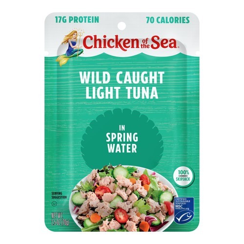 COS Wild Caught Light Tuna in Spring Water Pouch 12/2.5