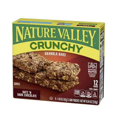 Nature Valley Crunchy Granola Bar Dark Choc 6 Ct