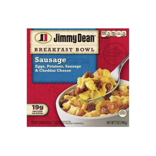 JIMMY DEAN SAUSAGE BREAKFAST BOWL