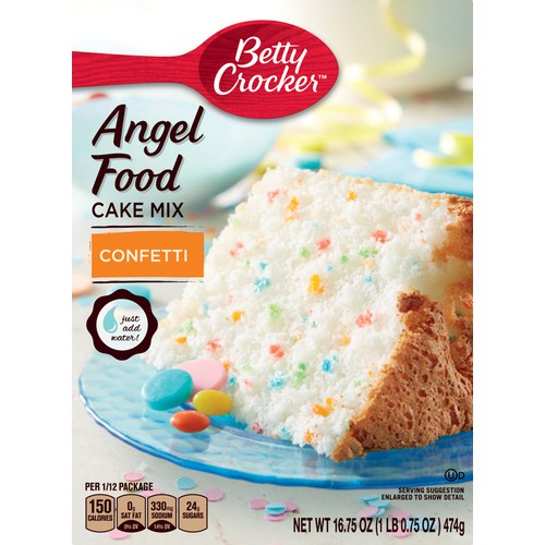 Angel Food Confetti Cake Mix 16 oz