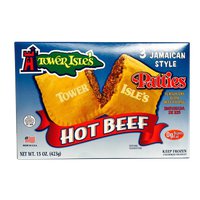 Tower Isle's 3pk Jamaican Style Beef Patties Hot Unbaked - 12/15 oz ...