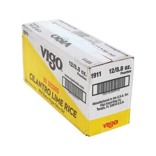 12/8.8OZ VIGO RTE CILANTRO LIME RICE