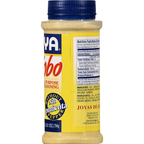 Goya Adobo All Purpose Seasoning Without Pepper  28 oz