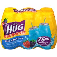 Little Hug Little Hug® Fruit Barrels® Blue Raspberry Fruit Drinks 6-8 ...
