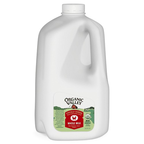 Organic Ultra Pasteurized (UHT) Whole Milk, Gallon