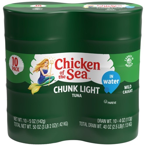 COS Chunk Light Tuna in Water 6/10/5oz