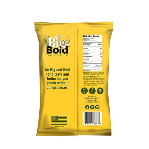 Big & Bold Butter Whole Grain Kettle Popcorn