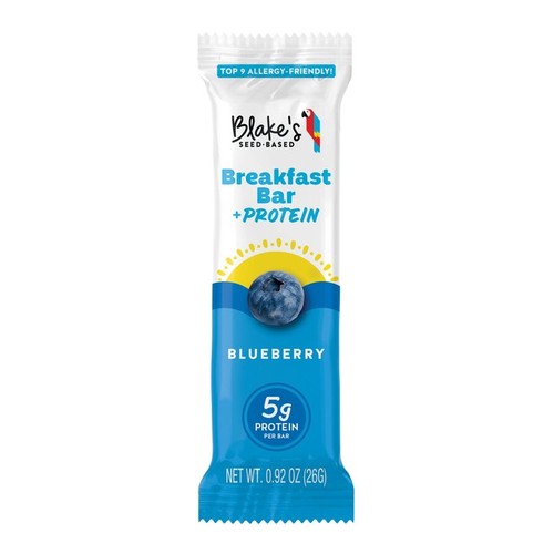 Blake's Seed Based Blueberry Breakfast Bars + Protein