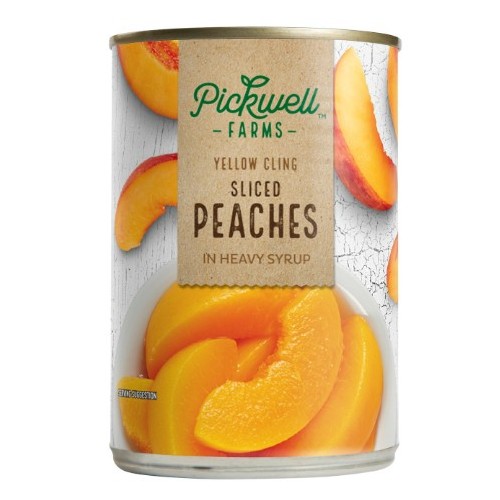 Pickwell Farms Sliced Peaches in Heavy Syrup, 14.5