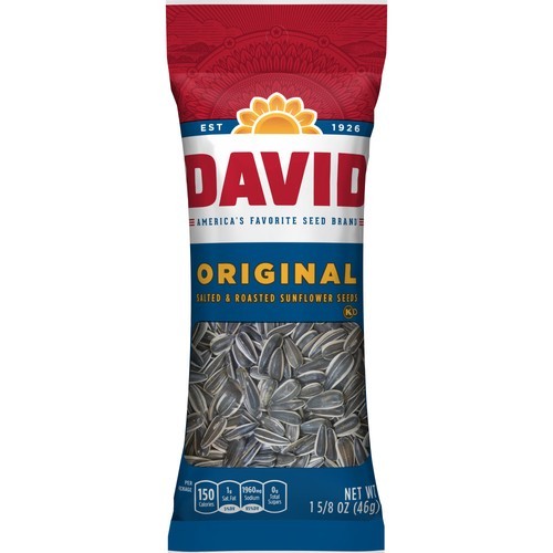 DAVID Original Sunflower Seeds, 1.63oz