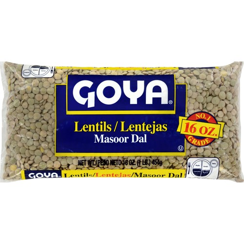 Goya Dry Lentils 16 oz