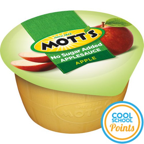 Mott's Unsweetened Applesauce, 4.5oz Cup