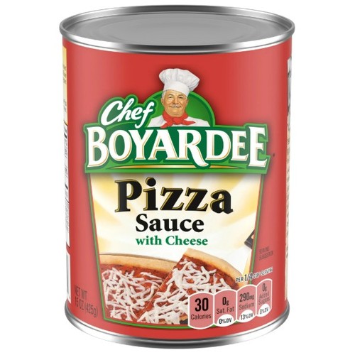 Chef Boyardee Pizza Sauce w/ Cheese