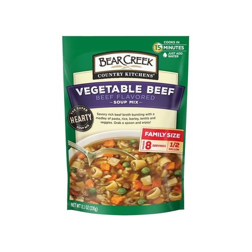 BEAR CREEK VEGETABLE BEEF SOUP