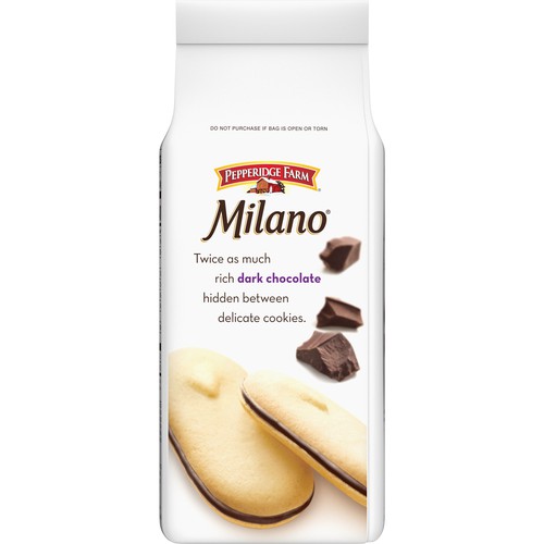 Pepperidge Farm® Milano® Double Dark Chocolate Cookies, 7.5 oz. Bag