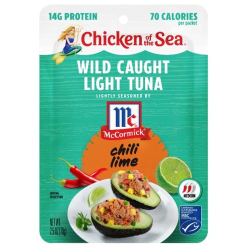 Chicken of the Sea Tuna Mixed Pallet w/FREE Salmon Shipper