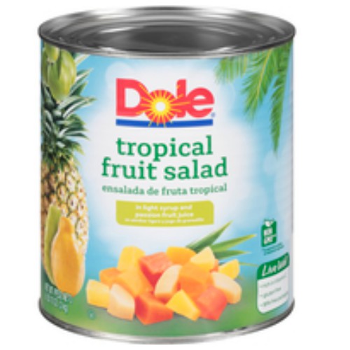 Tropical Fruit Salad In Light Syrup & Passion Fruit Juice