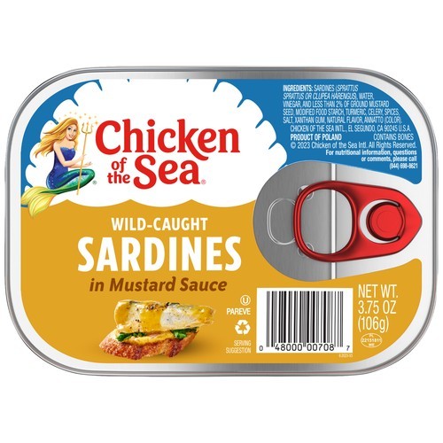 COS Sardines in Mustard Sauce 18/3.75oz