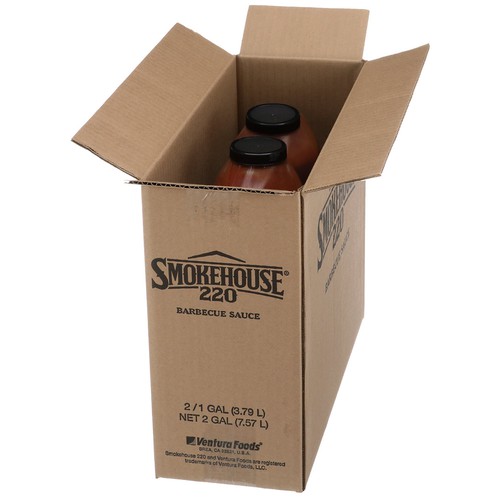 Sauce Barbeque Black Pepper Smoked Jug 2/1 Gal
