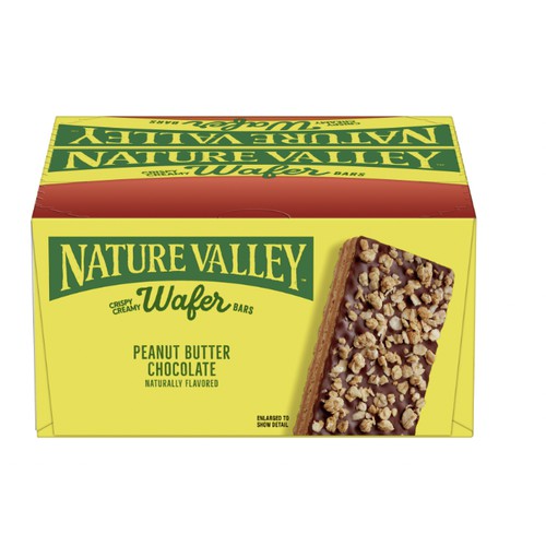 Nature Valley Wafer Bars Peanut Butter Chocolate (12 Ct) 1.3 Oz