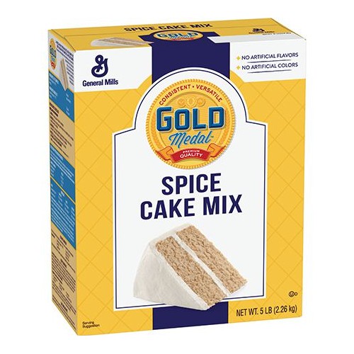 Cake Mix 5 lb Spice Cake Zero Trans-Fat