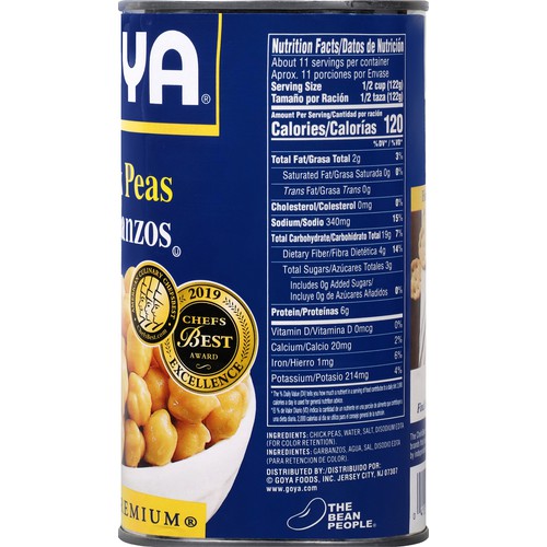 Goya Chick Peas 46 oz
