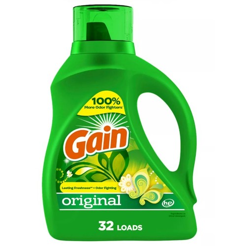 Gain Original Scent HE Liquid Laundry Detergent, 32 loads