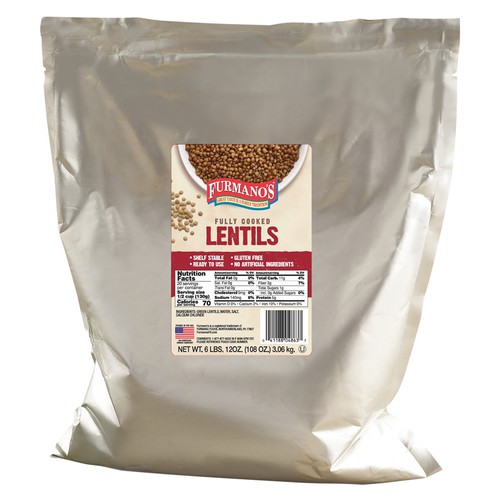 Fully Cooked Lentils
