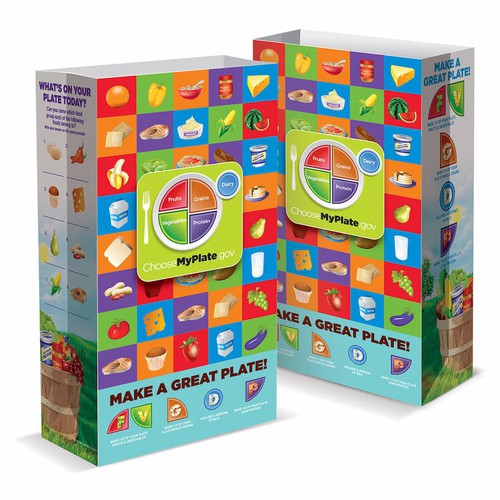 Super Sack Paper Bags - Make it a Great Plate!, 250ct