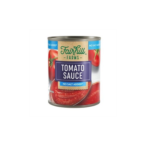 Fairhill Farms No Salt Added Tomato Sauce