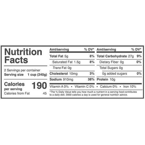 Comfort Creek Foods Dumplings & White Chicken, 15oz