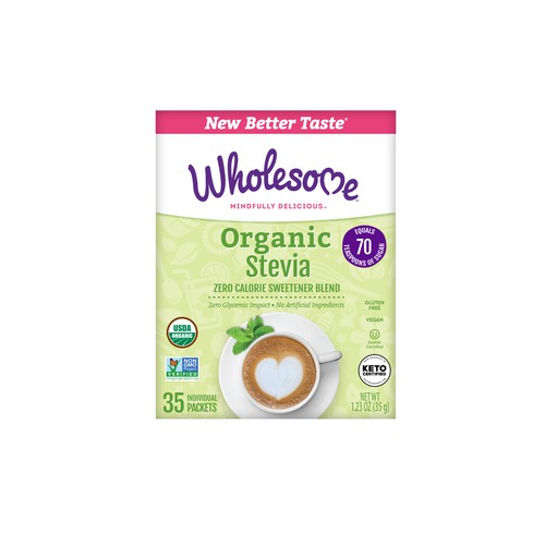 Organic Stevia Packets 6/1.23 oz