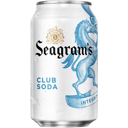 Seagram's Club soda (1 can) 12floz (072979000190)