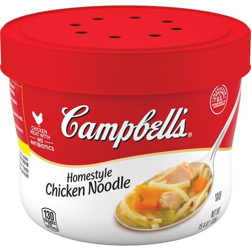 Homestyle Chicken Noodle Soup Microwavable Bowl