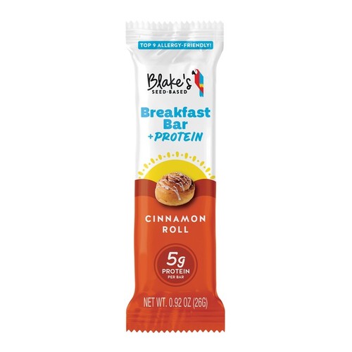 Blake's Seed Based Cinnamon Roll Breakast Bars + Protein