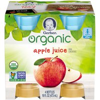 gerber organic apple juice