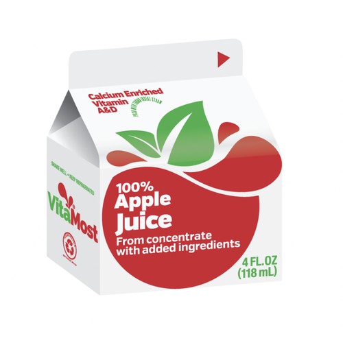 VitaMost Apple Juice with Calcium