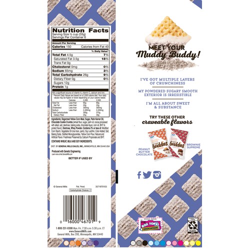 Chex Mix Cookies N Cream 6/7 ct