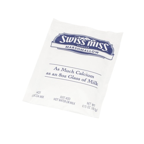 Swiss Miss Milk Chocolate Hot Cocoa Mix With Marshmallows, 6/50/0.73oz Envelopes