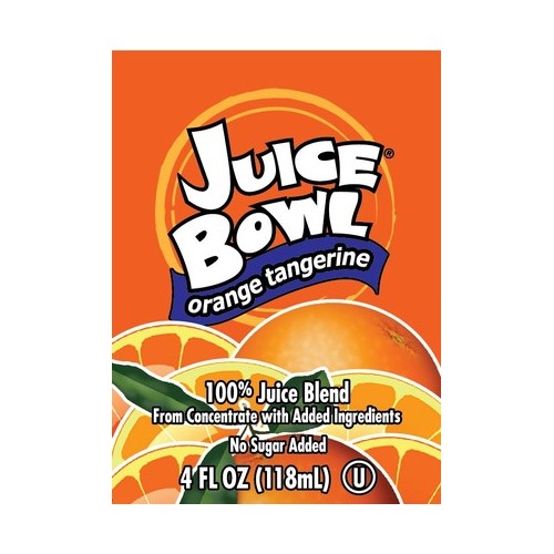 Orange Tangerine 4 oz Juice Box