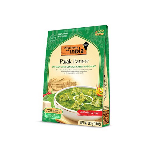 Palak Paneer-Spinach w/Cottage Cheese