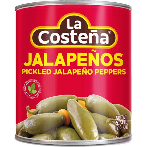 Whole Green Pickled Jalapeno Peppers
