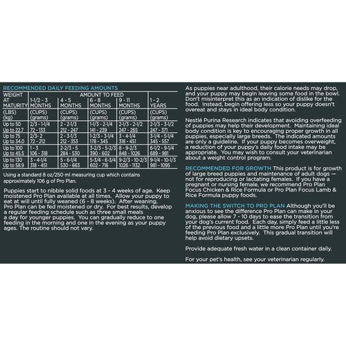 purina pro plan calories