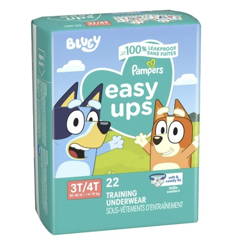 PAMPERS EASYUP 3T-4T JUMBO DIAPER