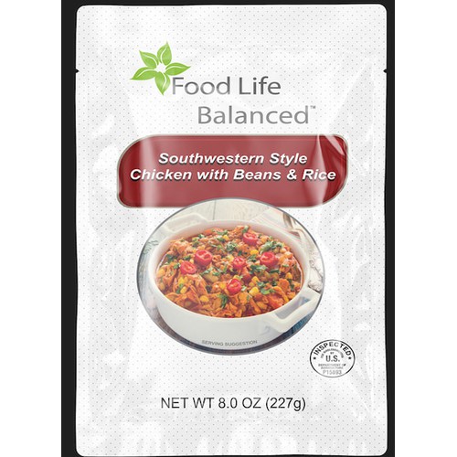 Food Life Balanced Southwestern Chicken w/ Vegetables