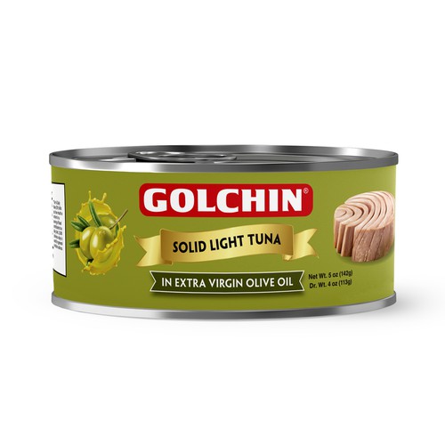 Solid Light Tuna in Extra Virgin Olive Oil 5oz