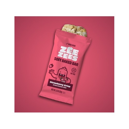 Zee Zees Soft Baked Bar, Strawberry Crisp, 1.3 oz