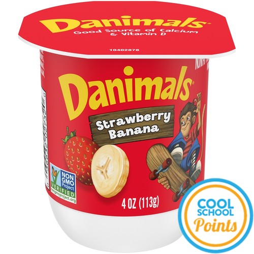 Danimals Strawberry Banana Yogurt Cup