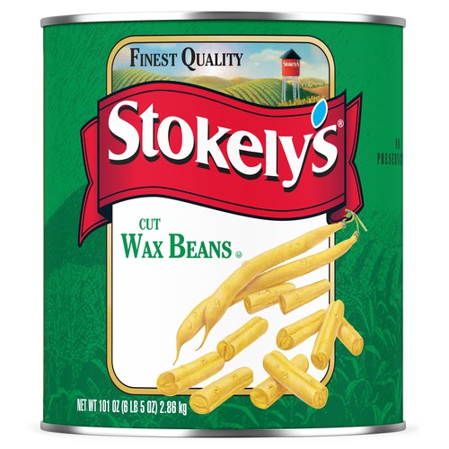Stokely's Cut Wax Beans, Low Sodium